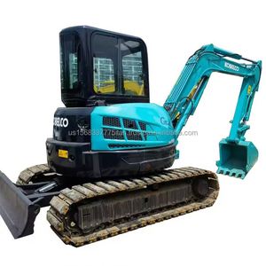 Excavadora Kobelco SK55SR Usada Original en Venta, Buen Rendimiento, Bajo Precio, Excavadora Japonesa - Product Image 1
