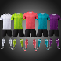 Maillot de football personnalisé en gros, éléments de drapeau, style équipe nationale, tenue de football, kit d'entraînement respirant et à séchage rapide
