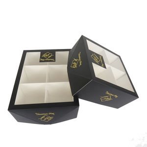 กล่องโมจิใส่คัพเค้ก <span class=keywords><strong>Nama</strong></span> สำหรับช็อก<span class=keywords><strong>โก</strong></span><span class=keywords><strong>แล</strong></span><span class=keywords><strong>ต</strong></span>แบบทรัฟเฟิลดีไซน์กระดาษออกแบบโล<span class=keywords><strong>โก</strong></span>้ได้<span class=keywords><strong>ต</strong></span>าม<span class=keywords><strong>ต</strong></span>้องการสีดำ - Product Image 3