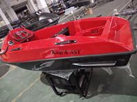Nouveau Bateau de Course Mini Jet en PVC 2025 – Haute Vitesse, Pêche, Fêtes, Forêt – Léger, Durable, Commande Simple par Volant