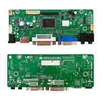 Placa Controladora LCD con Entrada DVI VGA H/D, Placa Controladora LCD de 30 Pines para Panel LCD de 17 Pulgadas 1280X1024 LM170E03-TLJ2 LM170E03-TLJ5
