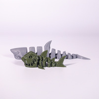 Service d'impression 3D personnalisé : Pieuvre articulée, créature marine flexible multi-articulée en PLA PETG – Vente en gros OEM