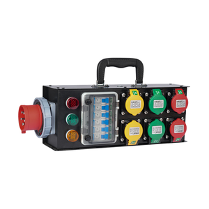 Boîtier de distribution d'alimentation électrique 3 phases pour scène, 6 ou 12 voies, pour éclairage LED et sonorisation en direct - Product Image 5