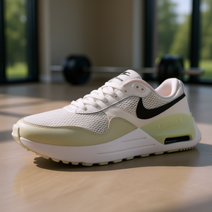 Zapatillas Deportivas Nike Air Max Sytm para Mujer, Color Blanco y Negro, Parte Superior de Malla, Suela de Goma, Entresuela de EVA, Entrenamiento de Primavera - Product Image 2