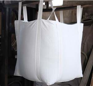 Bolsa de Fibra Tejida Blanca de Cuatro Asas, 1.5t, Bolsa de Contenedor Fibc Reforzada, 1000kg, Bolsas Jumbo de PP, Bandeja de Plástico para Lodos - Product Image 2