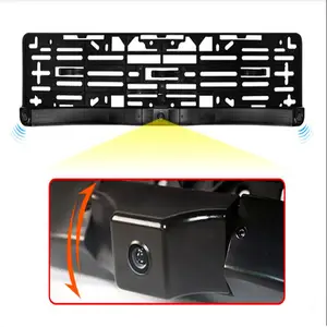 car blind spot camera license plate frame with 2 parking sensors