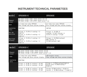 Alimentation électrique programmable régulée linéairement Siglent SPD3303X/SPD3303X-E pour usage en laboratoire avec matériaux recyclables - Product Image 4