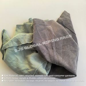 Trapos de Limpieza Industriales Mixtos para Máquinas, Trapos de Felpa de Algodón de Colores, Trapos de Algodón 100% para Limpiar Sudaderas - Product Image 4