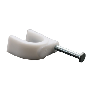 Venta al por mayor Clip de <span class=keywords><strong>cable</strong></span> 7mm Soporte de <span class=keywords><strong>cable</strong></span> redondo Clip de <span class=keywords><strong>cable</strong></span> de metal PE 16mm - Product Image 2