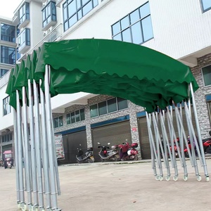 Tente portable électrique avec cadre coulissant, auvent extérieur rétractable pour événements <span class=keywords><strong>et</strong></span> boutiques pop-up - Product Image 3