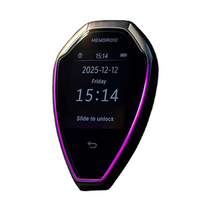 Chiave Auto Intelligente Keydroid Jarvis con Display LCD, Illuminazione Ambientale e Test Alcolico per Tutte le Auto Compatibili con l'App Apple MFI Find <span class=keywords><strong>My</strong></span> - Product Image 1