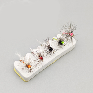 Tenkara <span class=keywords><strong>Ninfa</strong></span> Pesca con mosca húmeda Cuentas de tungsteno Peeping Caddis Jig <span class=keywords><strong>Ninfa</strong></span> Trucha Araña Trucha Salmón Moscas Cebo de pesca Señuelo - Product Image 1