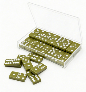 Juego de Dominó Acrílico Ecológico con Color Personalizado y Tamaño Personalizado para Entretenimiento Familiar, Fiestas Temáticas Educativas - Product Image 3