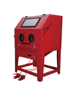Machine de sablage verticale professionnelle SBC1000 d'armoire de sablage d'usine de Jinding