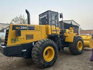 Komatsu-cargador de ruedas de WA380-6, cargador usado de buena mantenimiento en Shanghai - Product Image 2
