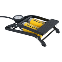 Pompes à pied pliables à double cylindre, gonfleur de pneus de vélo personnalisé, pompe à air portable pour vélo