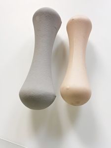 Gimnasio Silicona Fitness Barras Pesas de mano Fitness Gris 2KG Mancuerna suave para Yoga Pilates Culturismo/Ejercicio de entrenamiento de fuerza - Product Image 4