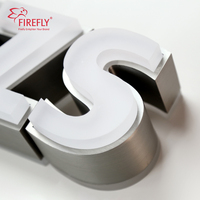 Enseigne Lettres LED Logo Lumineuses Frontales Personnalisées, Enseigne Extérieure 3D sur Mesure, Panneau d'Affichage pour Commerce