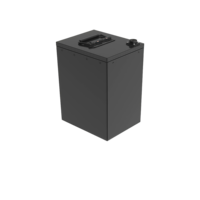 Batterie 48V 15Ah, batterie au lithium de qualité, longue durée de vie, cycle profond, batterie au lithium pour vélo électrique