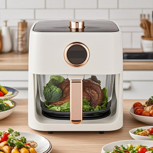1200W Oil-Free Smart Household Appliance Modern Digital Electric Multifunctional Visual Digital Air <b>Fryer</b> Newest Technology - Product Image 6