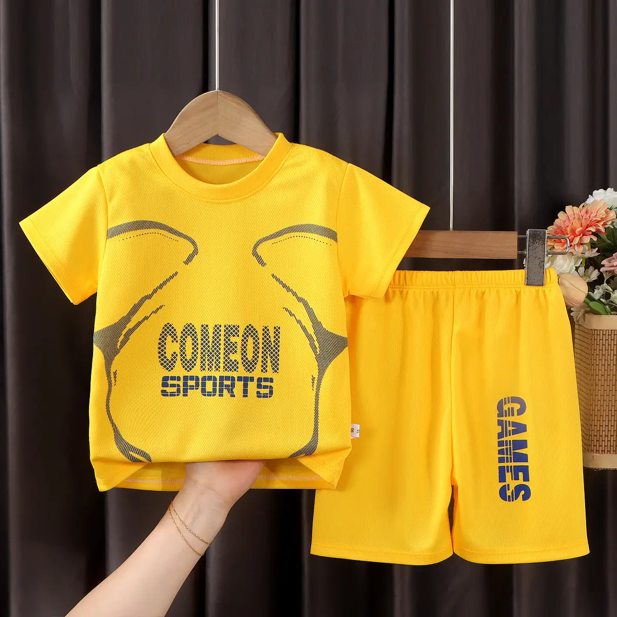 Children's basketball uniform boys and girls summer quick-drying mesh suit 1-14 years old short-sleeved sportswear