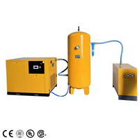 Compresseur d'air industriel le plus populaire 10kw 11kw 15kw Compresseur d'air à vis Dewaten Entraînement par courroie ou entraînement direct stationnaire
