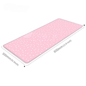 FX High Quality Kawaii Office Desk <b>Pad</b> 800x300MM Custom Extended <b>Game</b> <b>Pad</b> Mousepad Pink - Product Image 2