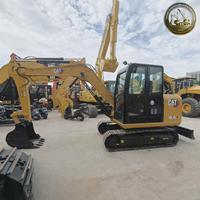 Mini-excavatrice compacte sur chenilles d'occasion 305.5E2 de 5,5 tonnes pour la construction agricole et l'aménagement paysager