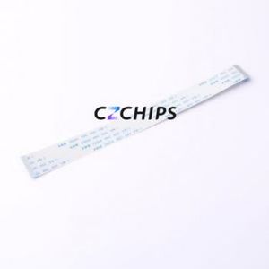 HX FFC-0.5-28P-150mm FFC Cable (Flexible Flat Cable) P=0.5mm Connector 28P 0.5mm 0.3mm Non-Inverting - Product Image 1