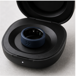 Coque de protection en silicone personnalisée pour Oura Ring 4 Gen 3, motif chevron marine, emblème flèche, adhérence sûre et antidérapante - Product Image 3