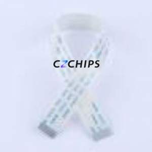 FFC-1.0-10P-200mm FFC Cable (Flexible Flat Cable) P=1mm Connector 10P 1mm 0.3mm Non-Inverting - Product Image 1