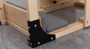 Máquina reformadora de Pilates 2 en 1, equipo de Fitness para <span class=keywords><strong>gimnasio</strong></span>, cama de entrenamiento de madera con torre para entrenamiento de Pilates - Product Image 5