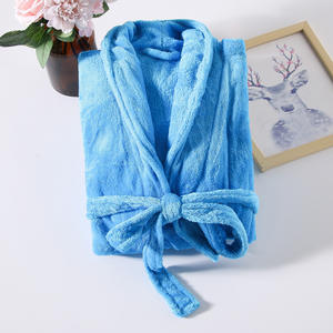 Batas de baño femeninas con cuello en V para mujer, ropa de dormir suave con logotipo personalizado, batas de baño de lujo, <span class=keywords><strong>bata</strong></span> de SPA, albornoz de Hotel con capucha - Product Image 5