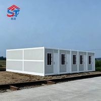 Chambre de réfugé en dortoir à louer, hébergement étudiant, logement temporaire, camp de réfugiés, maison conteneur pliable de type X temporaire