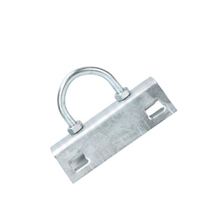 Support de tension en acier galvanisé à chaud YKN-02, support d'ancrage en U de 15 kN pour câble de fibre optique aérien ADSS et FTTH - Product Image 3