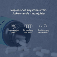 Capsule d'Akkermansia Muciniphila 100 millions d'AFU, capsules probiotiques AKK OEM