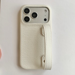 Étui de téléphone en cuir XP1157 avec dragonne, couleur unie, compatible avec Apple 17 PRO MAX, support créatif, <span class=keywords><strong>iPhone</strong></span> 16/15P, nouveau, simple, <span class=keywords><strong>14P</strong></span> - Product Image 6