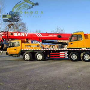 Giá thấp sử dụng Sany 50ton sử dụng 55ton tất cả các địa hình cần cẩu sử dụng Sany cần cẩu Sany 75ton sử dụng xe tải cần cẩu - Product Image 4
