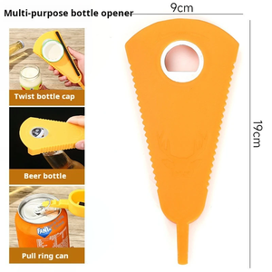 Ouvre-boîte multifonction portable, ouvre-bouteille universel antidérapant, ouvre-bouteille à torsion pour économiser l'effort, gadgets de cuisine - Product Image 4