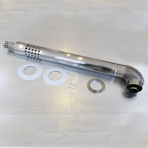 Kit de cheminée coaxiale en acier inoxydable de diamètre 60/<span class=keywords><strong>100</strong></span> mm pour chaudière à gaz murale/chauffe-eau sans réservoir - Product Image 4