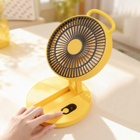 Ventilateur de camping mural pliable pour cuisine, ventilateur de bureau pliable, ventilateur mural suspendu, ventilateur portable pliable