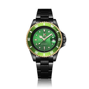 Montre mécanique automatique pour homme, acier inoxydable, lumineuse et étanche - Product Image 3