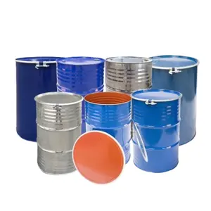 200kg 55gallons 200L 210L 220L galvanized empty food grade steel barrel drums price 200 litres steel oil drum for sale