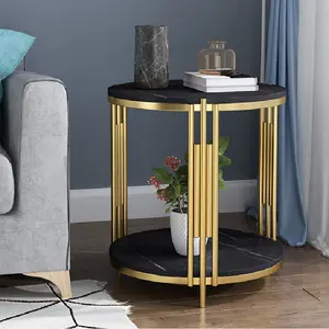 Supplier Customized Living Room Console Table Nordic Console Table China for Home Metal Gold Plating Stainless Steel Modern 1pcs