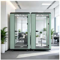 Ruang Kerja Prefabrikasi Privacy Pod, Kotak Kantor dengan Isolasi Suara untuk Ruang Rapat