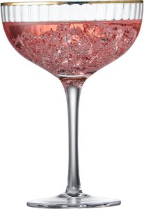 Vasos de chupito tipo tumbler con borde dorado, los más vendidos, para bodas - Product Image 3