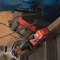 Sensor de seguimiento de costuras de soldadura láser CP350VZ, rastreador automático de soldadura láser para robot de soldadura