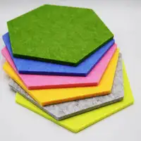 Acoustic Soundproof Noise Absorber 100% Pet Felt Polyester Sheet Room Acoustic Panels For Theater