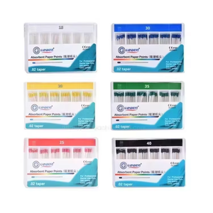 Tandheelkundige Verbruiksartikelen Tandheelkundige <span class=keywords><strong>Gutta</strong></span> <span class=keywords><strong>Percha</strong></span> Papier Puntconus 02/04/06 15 #-40 # Absorberende Reinigingspunten - Product Image 3