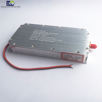 Amplifier RF komunikasi Bluetooth WiFi 20 watt 43dbm daya tinggi GAN transistor modul interfensi transmisi gambar drone